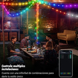 LUCES LED DE NAVIDAD A PRUEBA DE AGUA